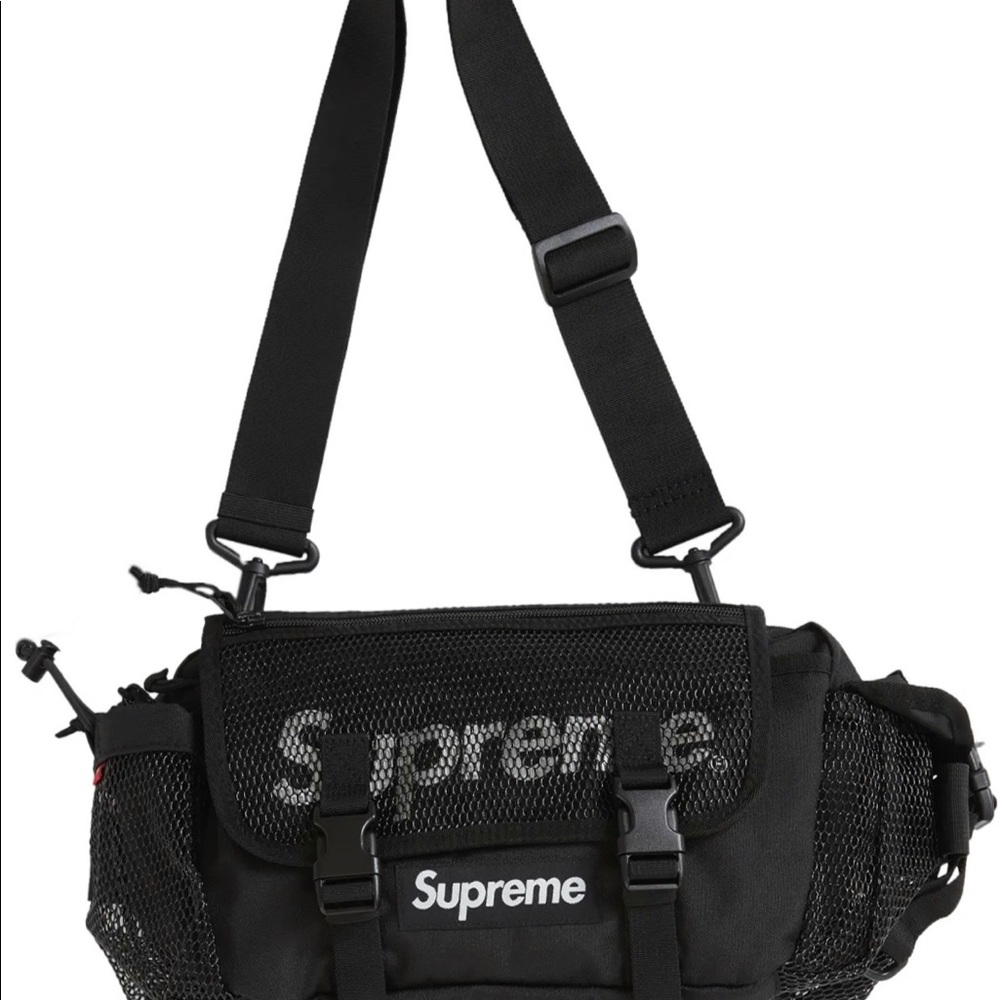 Supreme Waist Bag in black